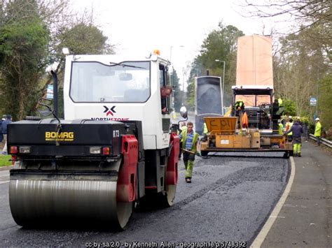 Road Works Donaghanie Road Omagh 14 Kenneth Allen Cc By Sa 2 0