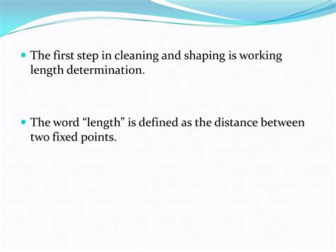 Working Length Determination Ppt