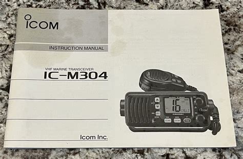 Icom Ic M Compact Submersible Marine Vhf Transceiver Off