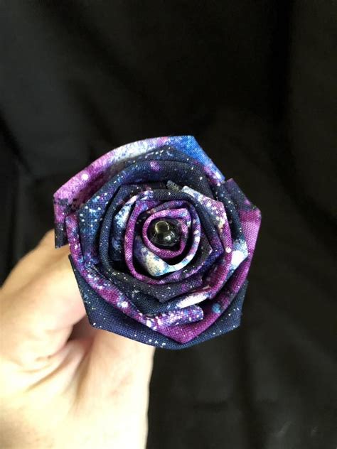 Galaxy Print Cotton Roses With Stems Galaxy T Space Lover Galaxy