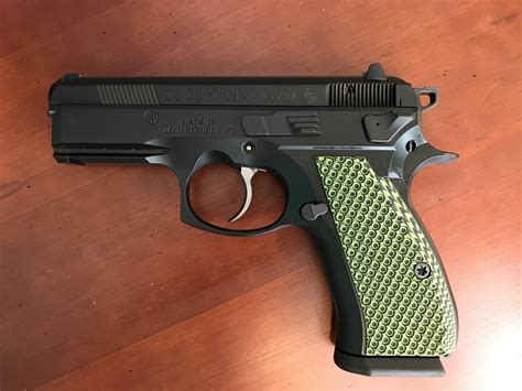 Cz P 01 Fully Cajunized With Lok Grips Need To Upgrade The Sights And