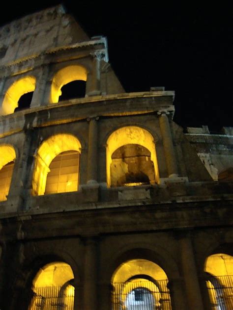 Colosseum at Night | Beautiful buildings, Colosseum, Building