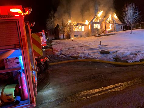 Firefighter Injured Battling Large House Fire Near Springville Kjzz