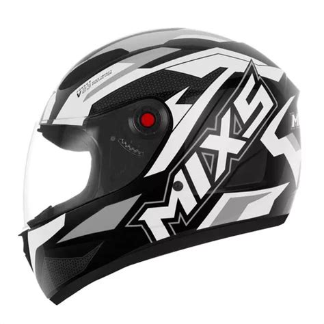 Capacete Fechado Masculino Mixs Fokker V23 Brilhante MercadoLivre