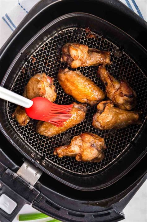 Teriyaki Chicken Wingsair Fryer Recipe West Via Midwest