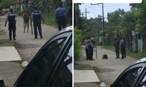 Cinco Polic As Contra Una Hondure A Agentes Tratan De Detener A Mujer