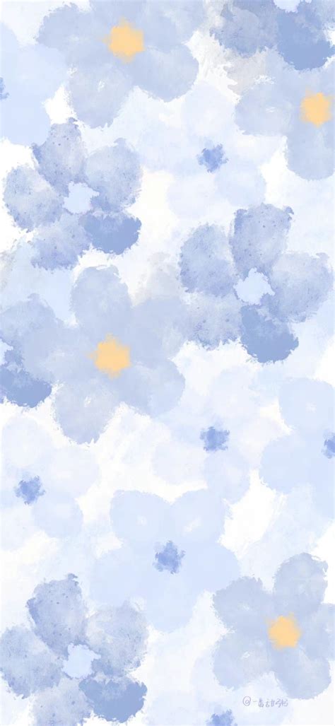 Pin By Arin On Wallpaper Wallpaper Iphone Boho Blue Flower