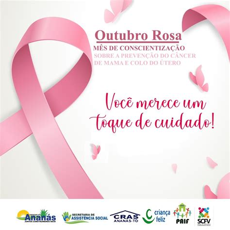 Outubro Rosa VocÊ Merece Um Toque De Cuidado Prefeitura Municipal