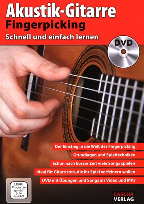 Akustik Gitarre Fingerpicking Schnell Und Einfach Lernen Im Stretta