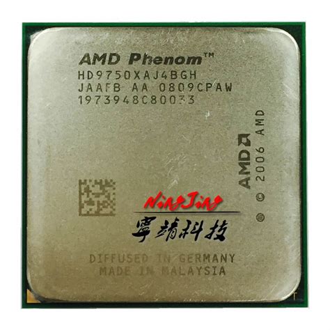 Procesador de CPU AMD Phenom X4 9750 2,4 GHz Quad Core, conector ...