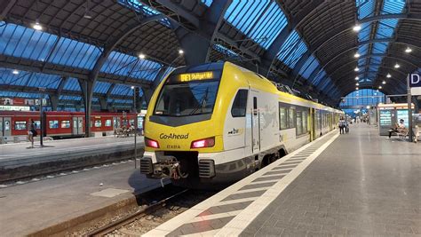 Stadler Flirt 3 IRE1 Karlsruhe Hbf BWEGT Go Ahead Flickr