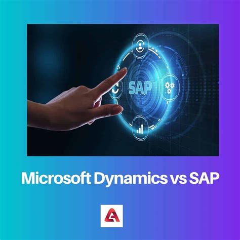 Microsoft Dynamics Vs SAP Difference And Comparison