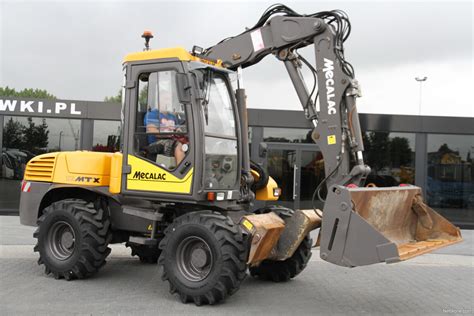 Mecalac Wheel Excavator T Mtx Midi Offset Kaivinkone