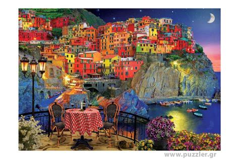 Art puzzle Cinque Terre Italy 1500 κομμάτια Puzzle Παζλ