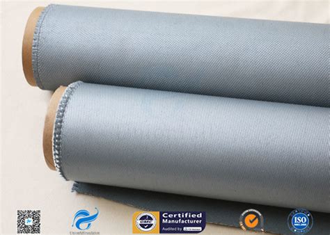 31OZ 0 85MM Grey Silicone Coated Fiberglass Fabric High Strength Fire