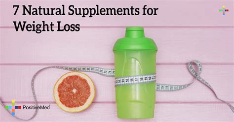 Natural Supplements for Weight Loss