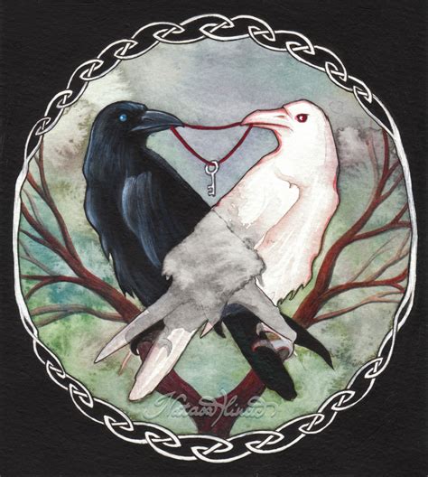 Huginn And Muninn Thought And Memory Odins