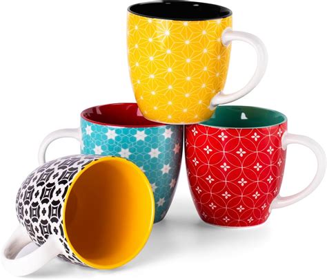 Amazon Certified International Tunisian Sunset Mugs Set Of 4