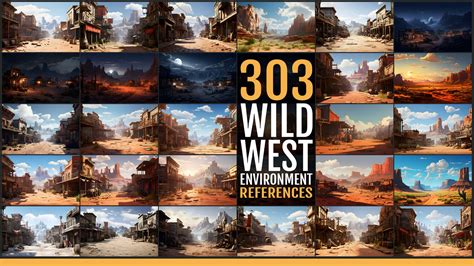 Artstation 303 Wild West Environment Artworks