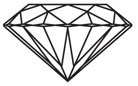 diamond drawing  drawing  diamond tumblr   draw png clipartix