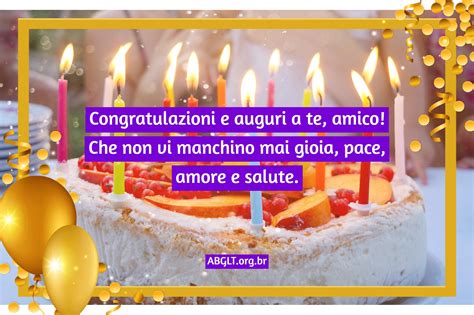 Auguri Di Compleanno Per Un Amico