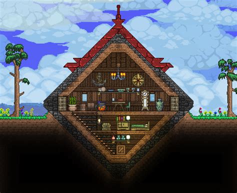 Click This Image To Show The Full Size Version Terraria House Design