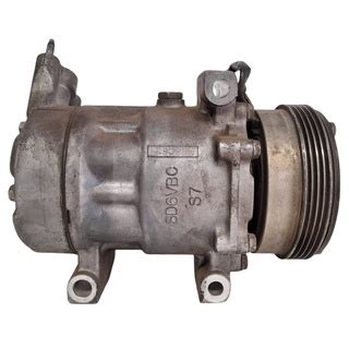 Compressor Ar Condicion Peugeot 206207 C3 C4 Aircross Original Shopee