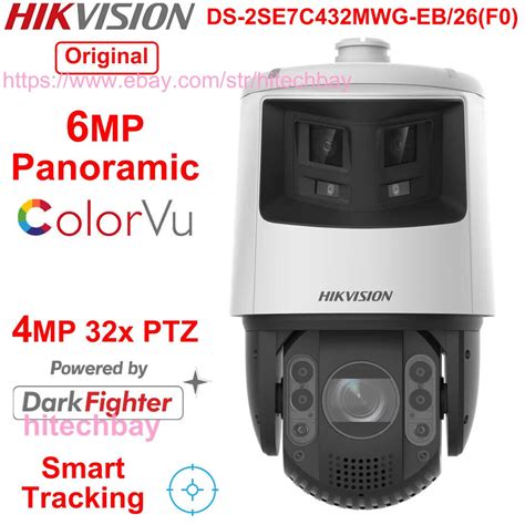 Hikvision Tandemvu Ds 2se7c432mwg Eb 26 F0 6mp Colorvu Panoramic 32x