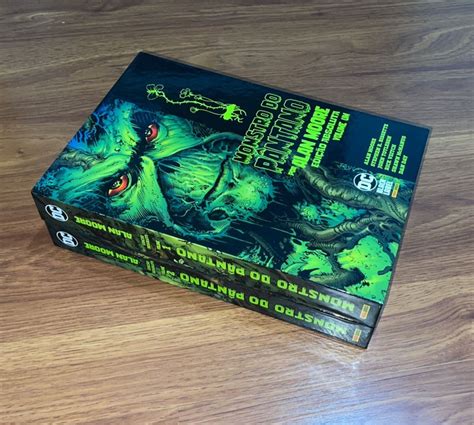 Hqs Monstro do Pântano por Alan Moore Edições Absolutas Volumes 1 e 2