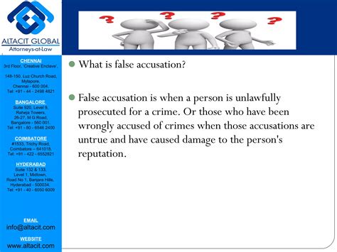 Rights of false accused | PPT