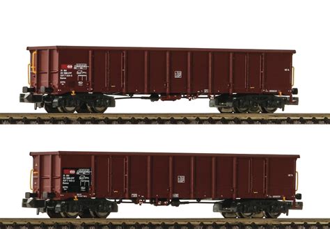 Fleischmann 830252 N 2 tlg Set Offene Güterwagen SBB Moba Shop