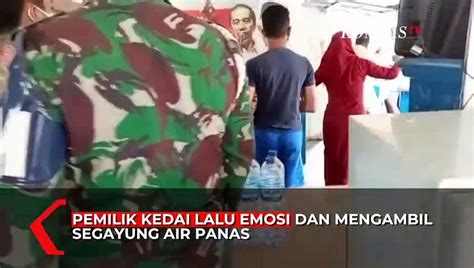 Kesaksian Satpol Pp Yang Mendapat Siraman Air Panas Dari Pemilik Kedai