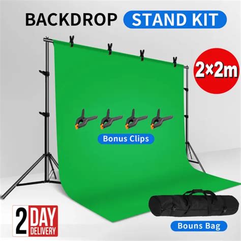 Selens M Studio Backdrop Stand Kit Green Screen Background Video Photo