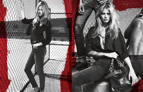 Calvin Klein Jeans Fall 2010 Campaign Lara Stone By Mert And Marcus