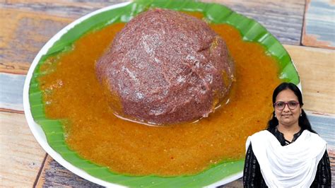 Ragi Mudde Nattu Kozhi Kulambu