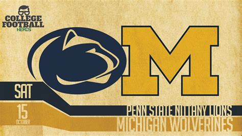 Penn State Vs Michigan Preview Prediction Computer Model College