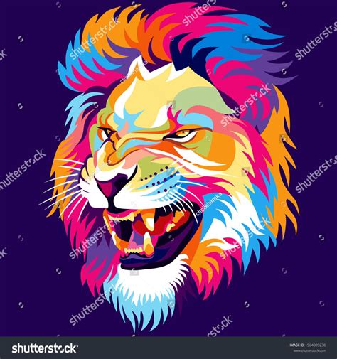 Colorful Tiger Poster By Cholik Hamka Displate Artofit