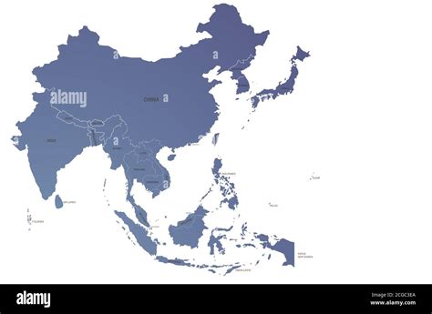 Mappa Di Asia Pacifico Immagini E Fotografie Stock Ad Alta Risoluzione