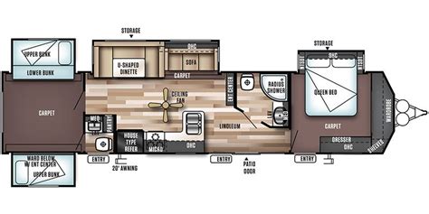 Wildwood Travel Trailer Floor Plans Viewfloor Co