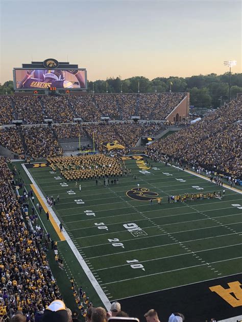 Kinnick Stadium Seating Chart 2018 Cabinets Matttroy