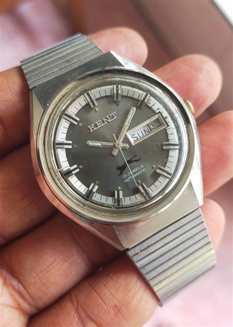 Jam Tangan Kent Phanter Automatic Swiss Vintage Fesyen Pria Jam Tangan Di Carousell