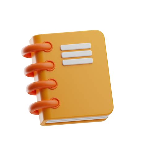 Social Media Notebook 3d Illustration 23220214 PNG