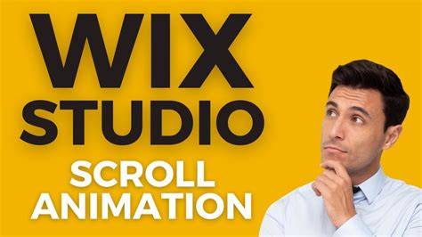 Scroll Animations Using Wix Studio 2024 Update YouTube