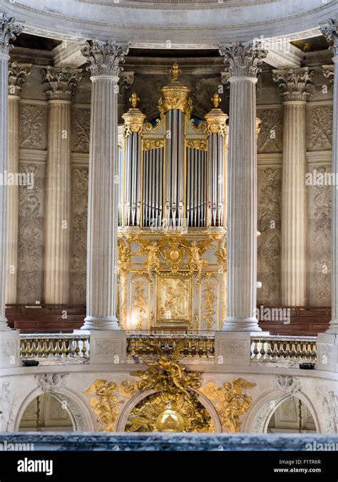 Chapel At Versailles Organ Pipes The Ornate Chapel Organ Sitting