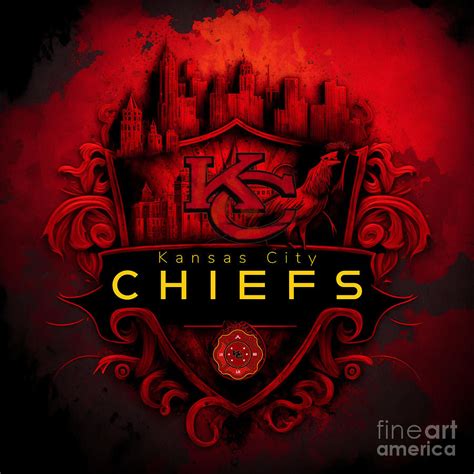 Chiefs Kingdom Digital Art by David Browne - Fine Art America