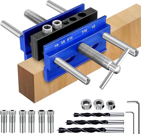 Dowel Jig Inch Self Centering Woodworking Doweling Jig Kit Pocket