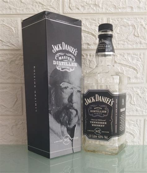 Botol Bekas Jack Daniels No 5 Limited Edition 1 Liter Antik Pajangan