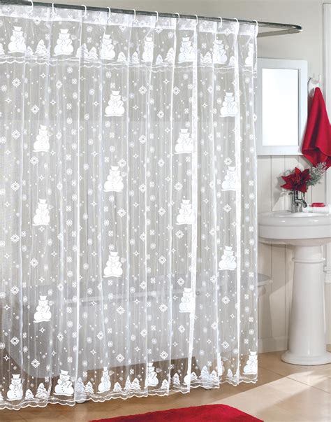 Snowman Shower Curtain Sets • Comfy Christmas