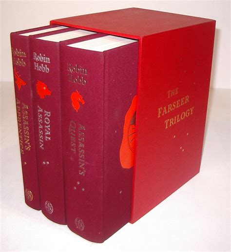 The Farseer Trilogy Robin Hobb Folio Society 2020 - HC Books