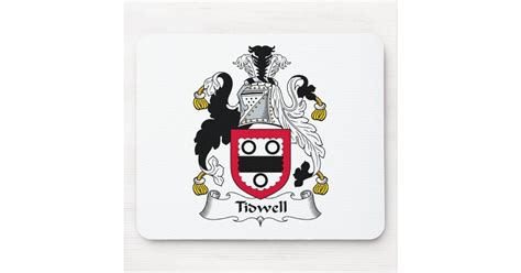 Tidwell Family Crest Mouse Pad | Zazzle